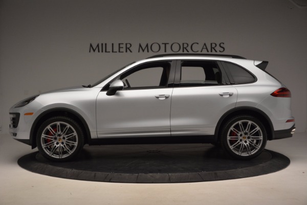 Used 2016 Porsche Cayenne Turbo for sale Sold at Alfa Romeo of Greenwich in Greenwich CT 06830 3