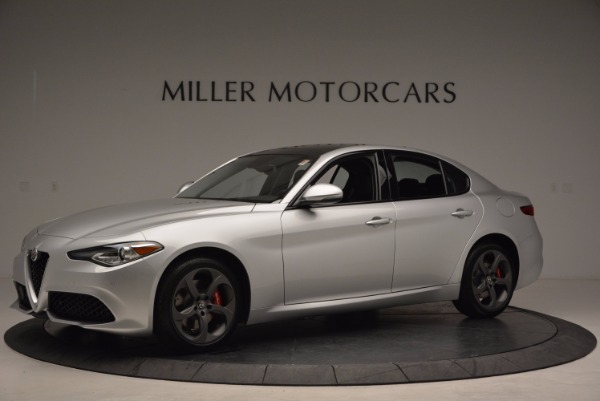 New 2017 Alfa Romeo Giulia Ti Q4 for sale Sold at Alfa Romeo of Greenwich in Greenwich CT 06830 2