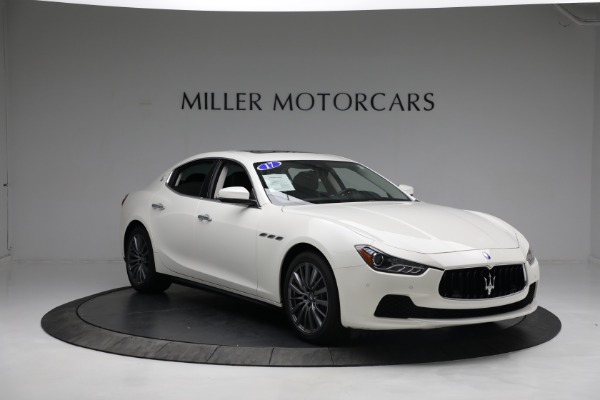 Used 2017 Maserati Ghibli S Q4 for sale Sold at Alfa Romeo of Greenwich in Greenwich CT 06830 11