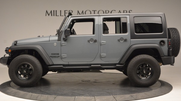 Used 2014 Jeep Wrangler Unlimited Sport for sale Sold at Alfa Romeo of Greenwich in Greenwich CT 06830 3