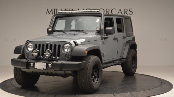 Used 2014 Jeep Wrangler Unlimited Sport for sale Sold at Alfa Romeo of Greenwich in Greenwich CT 06830 1