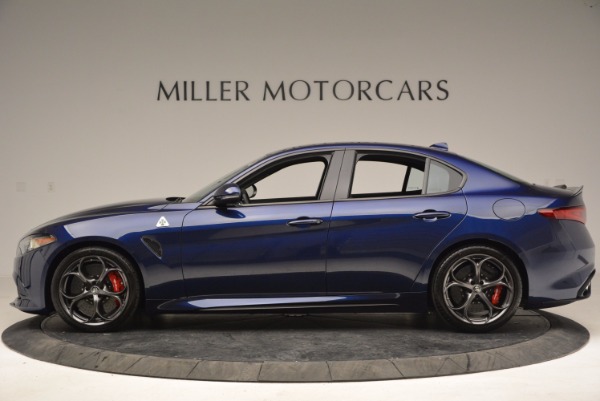 New 2017 Alfa Romeo Giulia Quadrifoglio for sale Sold at Alfa Romeo of Greenwich in Greenwich CT 06830 3