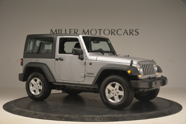 Used 2015 Jeep Wrangler Sport for sale Sold at Alfa Romeo of Greenwich in Greenwich CT 06830 10