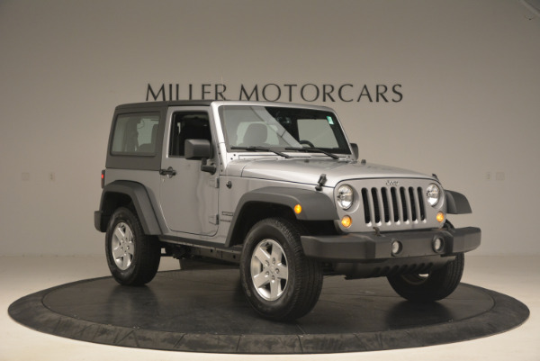 Used 2015 Jeep Wrangler Sport for sale Sold at Alfa Romeo of Greenwich in Greenwich CT 06830 11