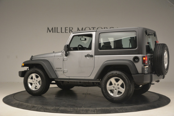 Used 2015 Jeep Wrangler Sport for sale Sold at Alfa Romeo of Greenwich in Greenwich CT 06830 4