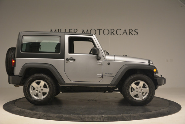 Used 2015 Jeep Wrangler Sport for sale Sold at Alfa Romeo of Greenwich in Greenwich CT 06830 9