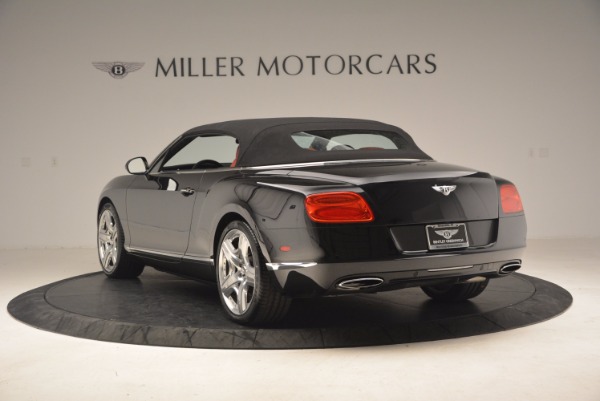 Used 2012 Bentley Continental GT W12 Convertible for sale Sold at Alfa Romeo of Greenwich in Greenwich CT 06830 18