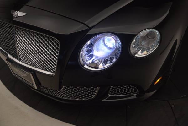 Used 2012 Bentley Continental GT W12 Convertible for sale Sold at Alfa Romeo of Greenwich in Greenwich CT 06830 28