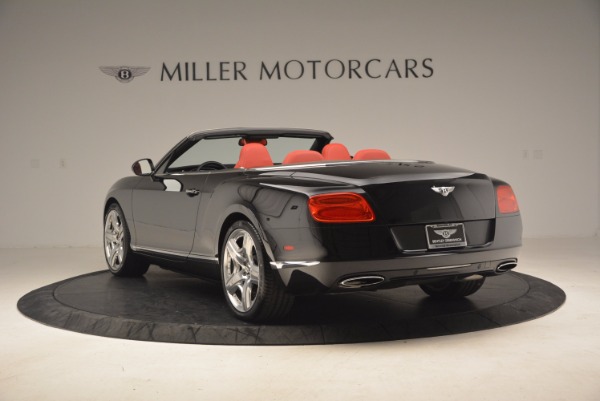 Used 2012 Bentley Continental GT W12 Convertible for sale Sold at Alfa Romeo of Greenwich in Greenwich CT 06830 5