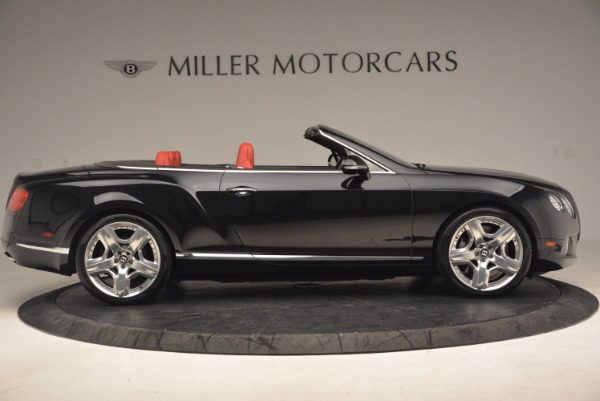 Used 2012 Bentley Continental GT W12 Convertible for sale Sold at Alfa Romeo of Greenwich in Greenwich CT 06830 9