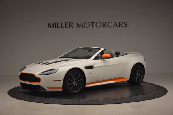 Used 2017 Aston Martin V12 Vantage S Convertible for sale Sold at Alfa Romeo of Greenwich in Greenwich CT 06830 1