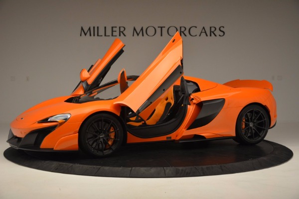 Used 2016 McLaren 675LT Spider Convertible for sale Sold at Alfa Romeo of Greenwich in Greenwich CT 06830 14