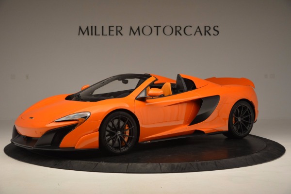 Used 2016 McLaren 675LT Spider Convertible for sale Sold at Alfa Romeo of Greenwich in Greenwich CT 06830 1