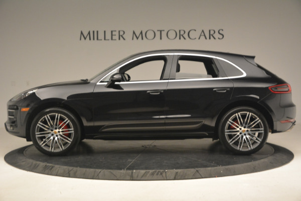 Used 2016 Porsche Macan Turbo for sale Sold at Alfa Romeo of Greenwich in Greenwich CT 06830 3