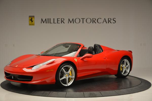 Used 2014 Ferrari 458 Spider for sale Sold at Alfa Romeo of Greenwich in Greenwich CT 06830 2