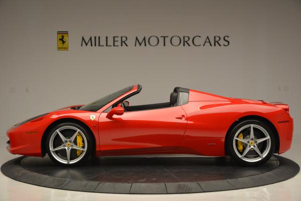 Used 2014 Ferrari 458 Spider for sale Sold at Alfa Romeo of Greenwich in Greenwich CT 06830 3