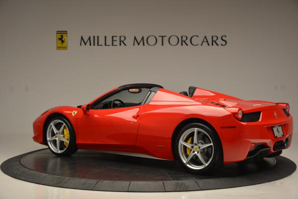 Used 2014 Ferrari 458 Spider for sale Sold at Alfa Romeo of Greenwich in Greenwich CT 06830 4