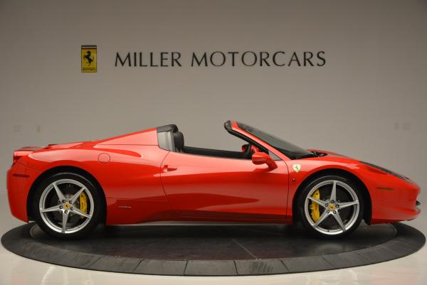 Used 2014 Ferrari 458 Spider for sale Sold at Alfa Romeo of Greenwich in Greenwich CT 06830 9