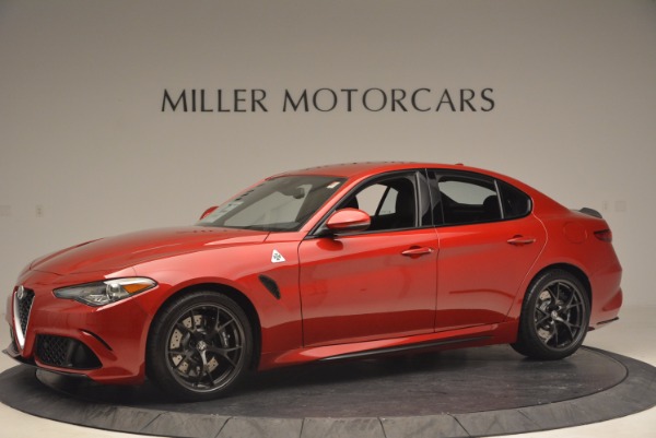 New 2017 Alfa Romeo Giulia Quadrifoglio Quadrifoglio for sale Sold at Alfa Romeo of Greenwich in Greenwich CT 06830 2