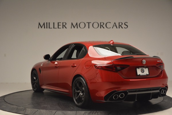 New 2017 Alfa Romeo Giulia Quadrifoglio Quadrifoglio for sale Sold at Alfa Romeo of Greenwich in Greenwich CT 06830 5