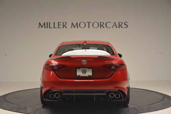 New 2017 Alfa Romeo Giulia Quadrifoglio Quadrifoglio for sale Sold at Alfa Romeo of Greenwich in Greenwich CT 06830 6