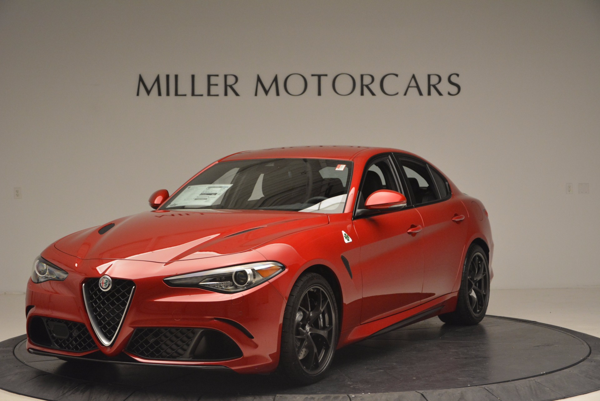 New 2017 Alfa Romeo Giulia Quadrifoglio Quadrifoglio for sale Sold at Alfa Romeo of Greenwich in Greenwich CT 06830 1