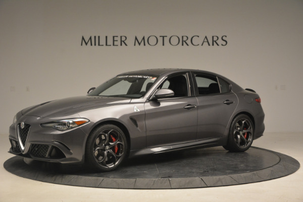 New 2017 Alfa Romeo Giulia Quadrifoglio for sale Sold at Alfa Romeo of Greenwich in Greenwich CT 06830 3