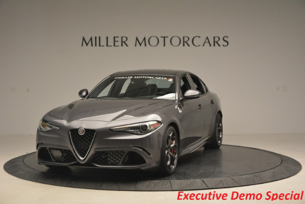 New 2017 Alfa Romeo Giulia Quadrifoglio for sale Sold at Alfa Romeo of Greenwich in Greenwich CT 06830 1