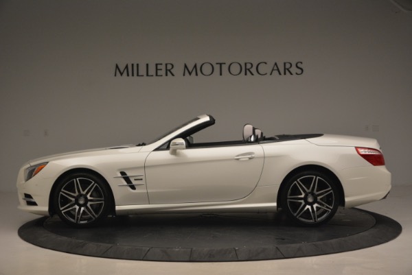 Used 2015 Mercedes Benz SL-Class SL 550 for sale Sold at Alfa Romeo of Greenwich in Greenwich CT 06830 3