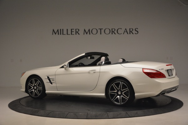 Used 2015 Mercedes Benz SL-Class SL 550 for sale Sold at Alfa Romeo of Greenwich in Greenwich CT 06830 4