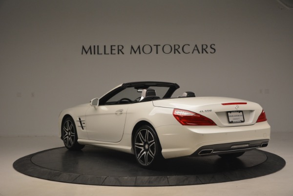 Used 2015 Mercedes Benz SL-Class SL 550 for sale Sold at Alfa Romeo of Greenwich in Greenwich CT 06830 5