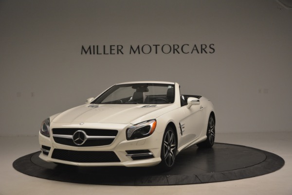 Used 2015 Mercedes Benz SL-Class SL 550 for sale Sold at Alfa Romeo of Greenwich in Greenwich CT 06830 1