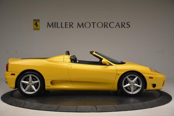 Used 2003 Ferrari 360 Spider 6-Speed Manual for sale Sold at Alfa Romeo of Greenwich in Greenwich CT 06830 9