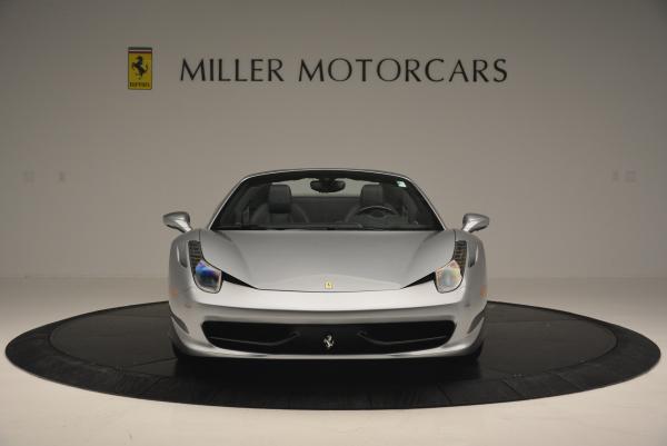 Used 2013 Ferrari 458 Spider for sale Sold at Alfa Romeo of Greenwich in Greenwich CT 06830 12