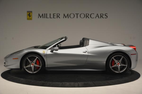 Used 2013 Ferrari 458 Spider for sale Sold at Alfa Romeo of Greenwich in Greenwich CT 06830 3
