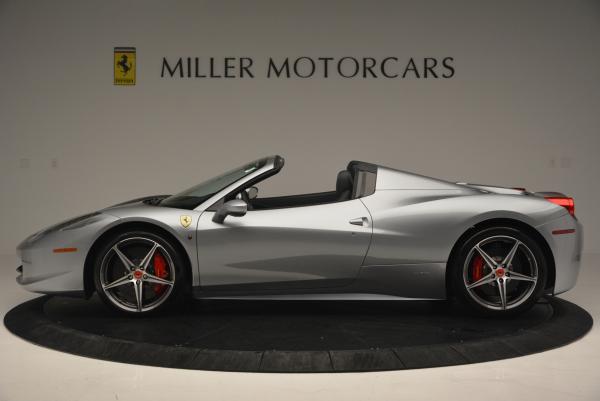 Used 2013 Ferrari 458 Spider for sale Sold at Alfa Romeo of Greenwich in Greenwich CT 06830 3