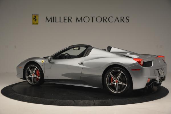 Used 2013 Ferrari 458 Spider for sale Sold at Alfa Romeo of Greenwich in Greenwich CT 06830 4