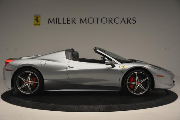 Used 2013 Ferrari 458 Spider for sale Sold at Alfa Romeo of Greenwich in Greenwich CT 06830 9