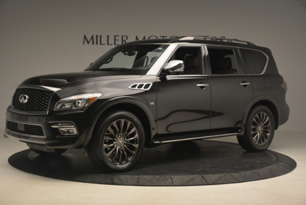 Used 2015 INFINITI QX80 Limited 4WD for sale Sold at Alfa Romeo of Greenwich in Greenwich CT 06830 2