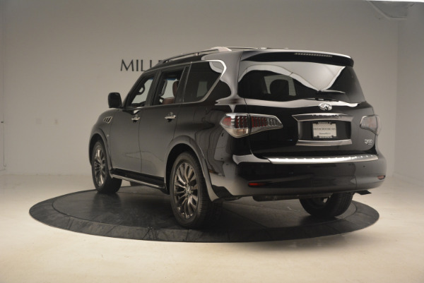 Used 2015 INFINITI QX80 Limited 4WD for sale Sold at Alfa Romeo of Greenwich in Greenwich CT 06830 5