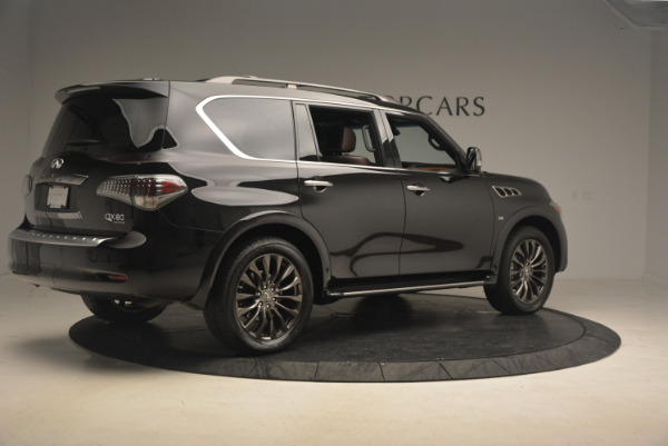 Used 2015 INFINITI QX80 Limited 4WD for sale Sold at Alfa Romeo of Greenwich in Greenwich CT 06830 8
