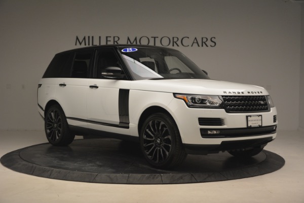 Used 2015 Land Rover Range Rover Supercharged for sale Sold at Alfa Romeo of Greenwich in Greenwich CT 06830 11