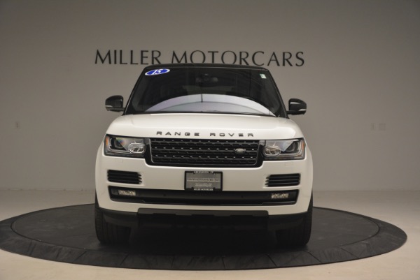 Used 2015 Land Rover Range Rover Supercharged for sale Sold at Alfa Romeo of Greenwich in Greenwich CT 06830 12