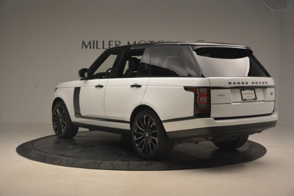 Used 2015 Land Rover Range Rover Supercharged for sale Sold at Alfa Romeo of Greenwich in Greenwich CT 06830 5