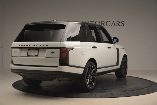 Used 2015 Land Rover Range Rover Supercharged for sale Sold at Alfa Romeo of Greenwich in Greenwich CT 06830 7