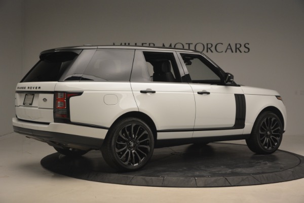 Used 2015 Land Rover Range Rover Supercharged for sale Sold at Alfa Romeo of Greenwich in Greenwich CT 06830 8