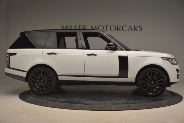 Used 2015 Land Rover Range Rover Supercharged for sale Sold at Alfa Romeo of Greenwich in Greenwich CT 06830 9