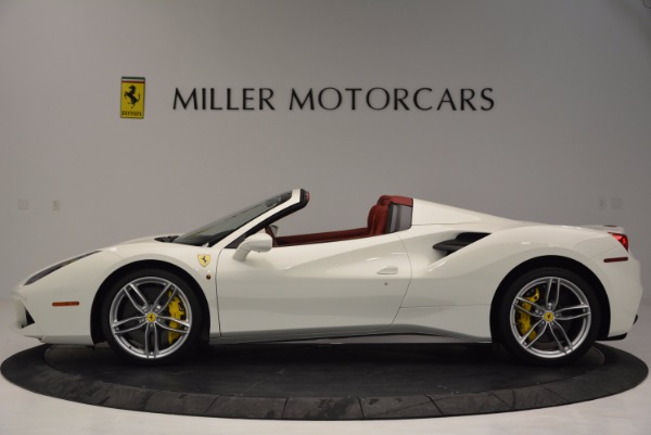 Used 2017 Ferrari 488 Spider for sale Sold at Alfa Romeo of Greenwich in Greenwich CT 06830 3