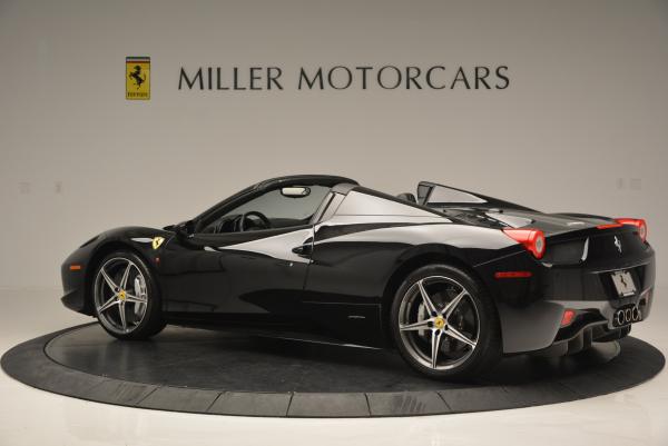 Used 2012 Ferrari 458 Spider for sale Sold at Alfa Romeo of Greenwich in Greenwich CT 06830 4