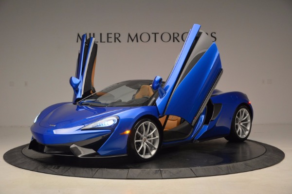 Used 2018 McLaren 570S Spider for sale Sold at Alfa Romeo of Greenwich in Greenwich CT 06830 14